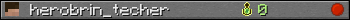 herobrin_techer userbar 350x20