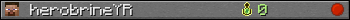 herobrineYR userbar 350x20