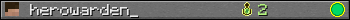 herowarden_ userbar 350x20