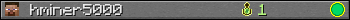 hminer5000 userbar 350x20