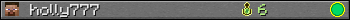 holly777 userbar 350x20