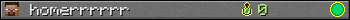 homerrrrrr userbar 350x20