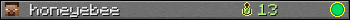honeyebee userbar 350x20