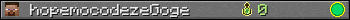 hopemocodezeGoge userbar 350x20