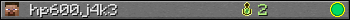 hp600j4k3 userbar 350x20
