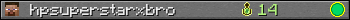 hpsuperstarxbro userbar 350x20