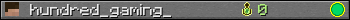 hundred_gaming_ userbar 350x20