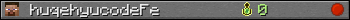 huqehyucodeFe userbar 350x20
