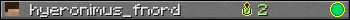 hyeronimus_fnord userbar 350x20