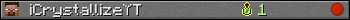 iCrystallizeYT userbar 350x20