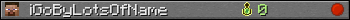 iGoByLotsOfName userbar 350x20