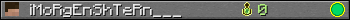 iMoRgEnShTeRn___ userbar 350x20