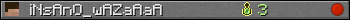 iNsAnO_wAZaAaA userbar 350x20