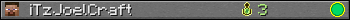 iTzJoelCraft userbar 350x20