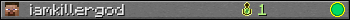 iamkillergod userbar 350x20