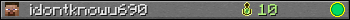 idontknowu690 userbar 350x20