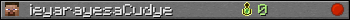 ieyarayesaCudye userbar 350x20