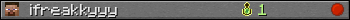 ifreakkyyy userbar 350x20