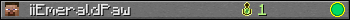 iiEmeraldPaw userbar 350x20