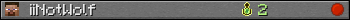 iiNotWolf userbar 350x20
