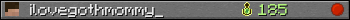 ilovegothmommy_ userbar 350x20