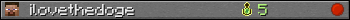 ilovethedoge userbar 350x20