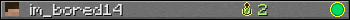 im_bored14 userbar 350x20