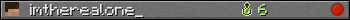 imtherealone_ userbar 350x20