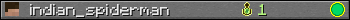 indian_spiderman userbar 350x20