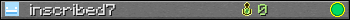 Юзербар 350x20 для inscribed7