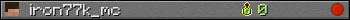 iron77k_mc userbar 350x20