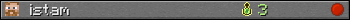 Юзербар 350x20 для istam