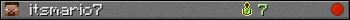 itsmario7 userbar 350x20