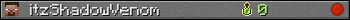 itzShadowVenom userbar 350x20