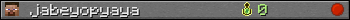 jabeyopyaya userbar 350x20