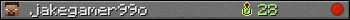 jakegamer99o userbar 350x20