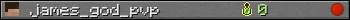 james_god_pvp userbar 350x20