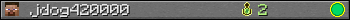 jdog420000 userbar 350x20