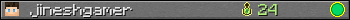 jineshgamer userbar 350x20