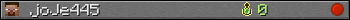joJe445 userbar 350x20