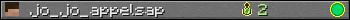 jo_jo_appelsap userbar 350x20