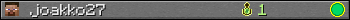 joakko27 userbar 350x20