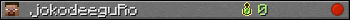 jokodeeguRo userbar 350x20