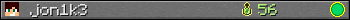 jon1k3 userbar 350x20