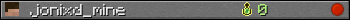 jonixd_mine userbar 350x20