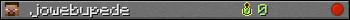 jowebupede userbar 350x20