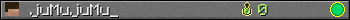 juMujuMu_ userbar 350x20