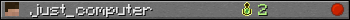 just_computer userbar 350x20