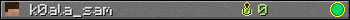 k0ala_sam userbar 350x20