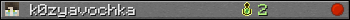 k0zyavochka userbar 350x20